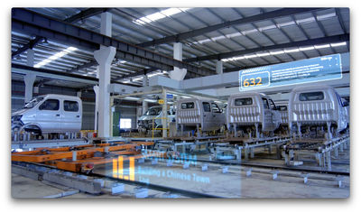 Chongqing Senkai Automobile Sales &amp; Service Co., Ltd. factory production line