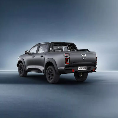 4 Wheel 5 Seats EV Pickup Truck Great Wall Poer Big Car 2023 Model For Transportation