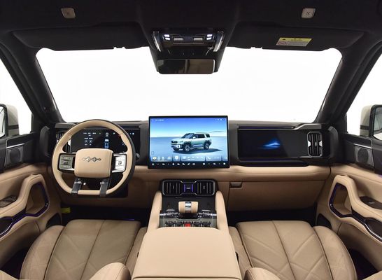 Seating Capacity for 7/6 and Four Wheel Drive BYD Hybrid Electric Vehicle Leopard 8 Luxury SUV