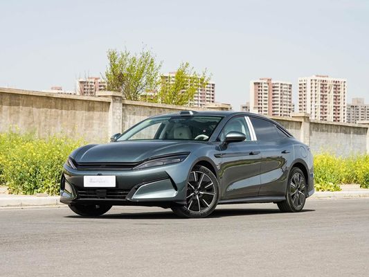 2025 Powerful Han L BYD Electric Vehicle with Max Power 500 KW and Leather Rudder 1000V High Voltage Fast Charging