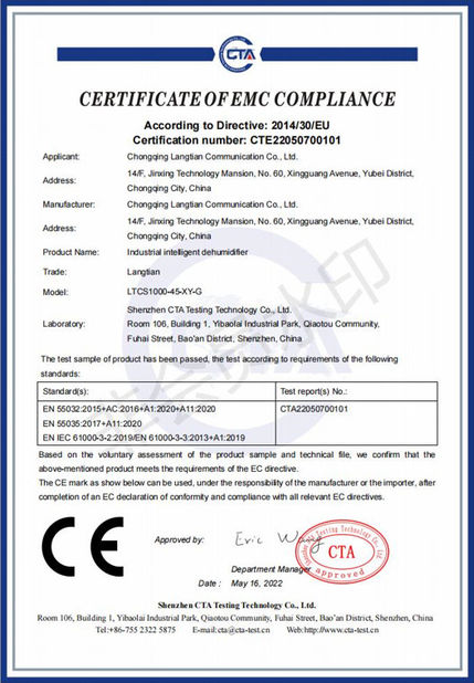 China Chongqing Senkai Automobile Sales & Service Co., Ltd. certification